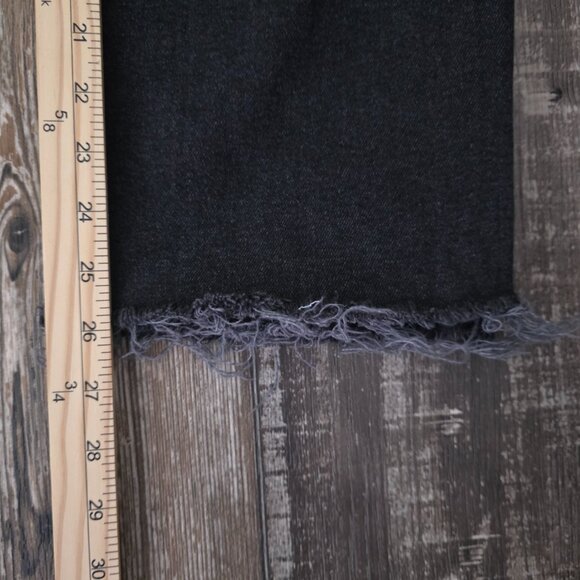 Loft High Waist Straight Crop Raw Hem Women's Size 12 - Picture 3 of 9